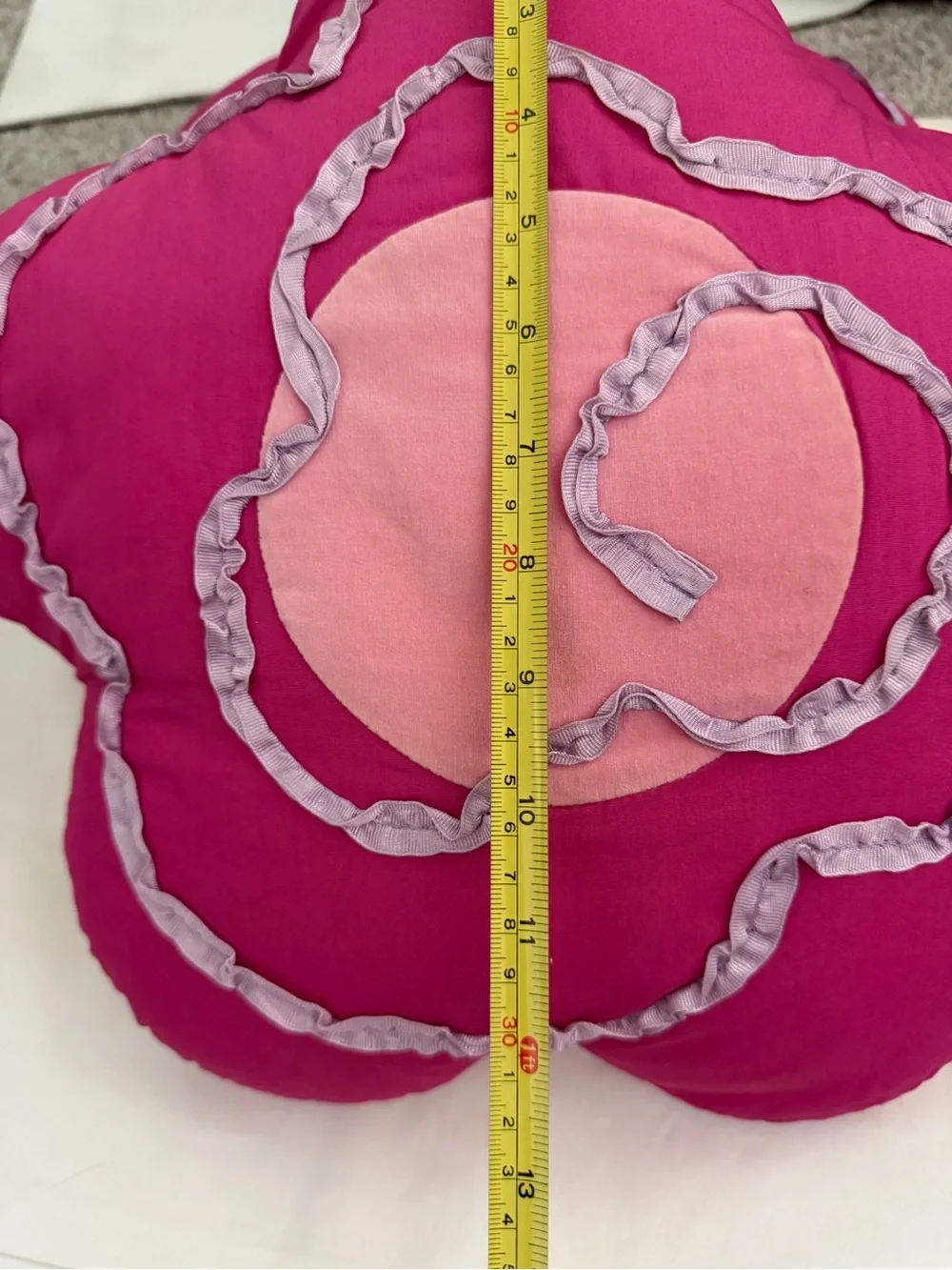 FLOWER PILLOWS- PINK, FUCHSIA AND LAVENDER- SET OF 2- TARGET